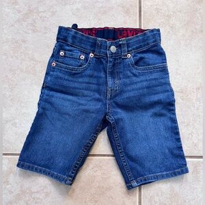 Levi's Kids Blue Denim Shorts